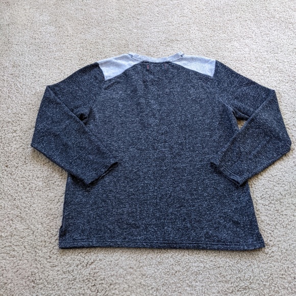 Tommy Bahama Pullover Crewneck Sweater Men's Large Black Gray - Picture 3 of 7